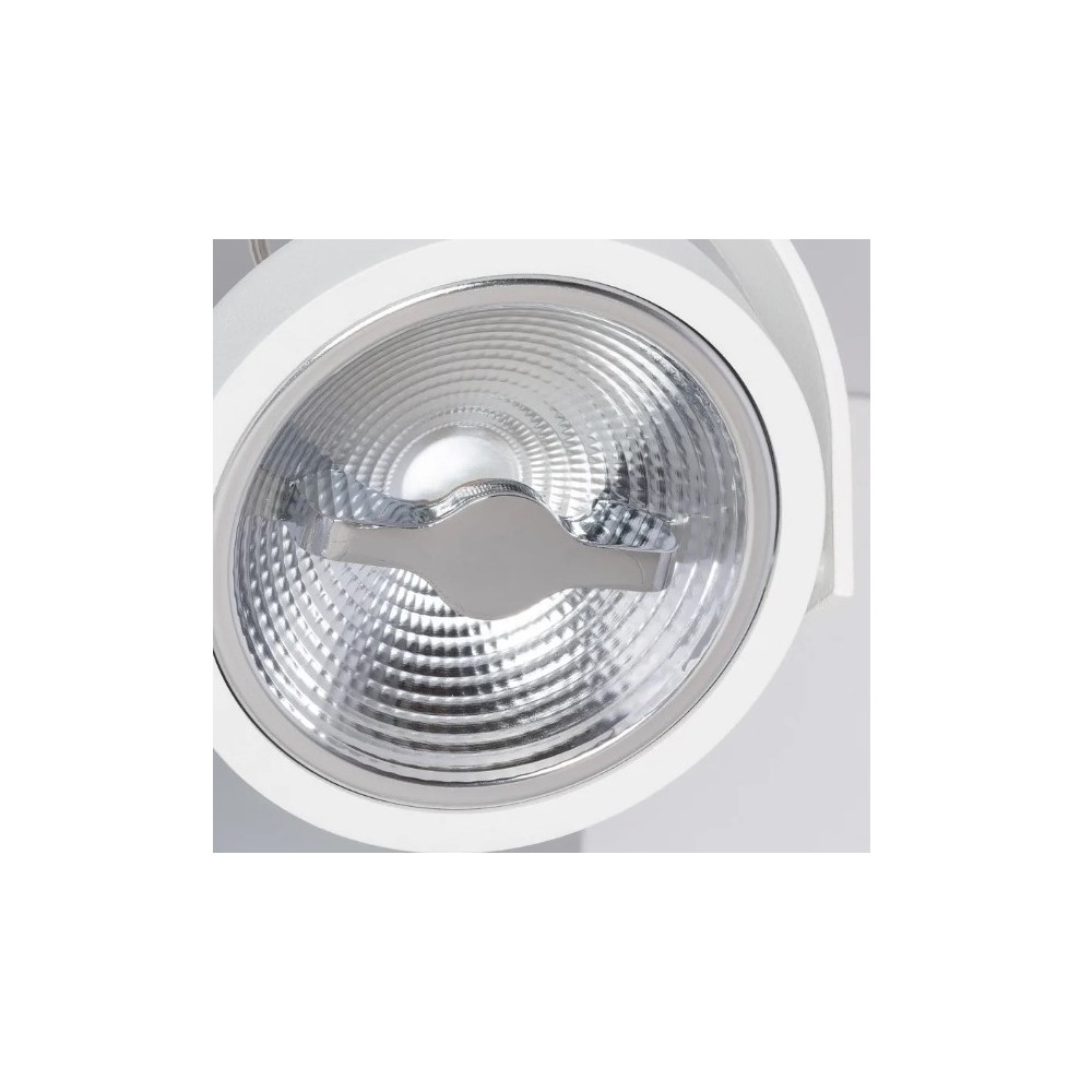 Spot Led Cree En Saillie Orientable Ar W Dimmable Blanc