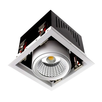 Projecteur LED Grill Orientable COB 30W FLGCDC-30 Spot LED orientable