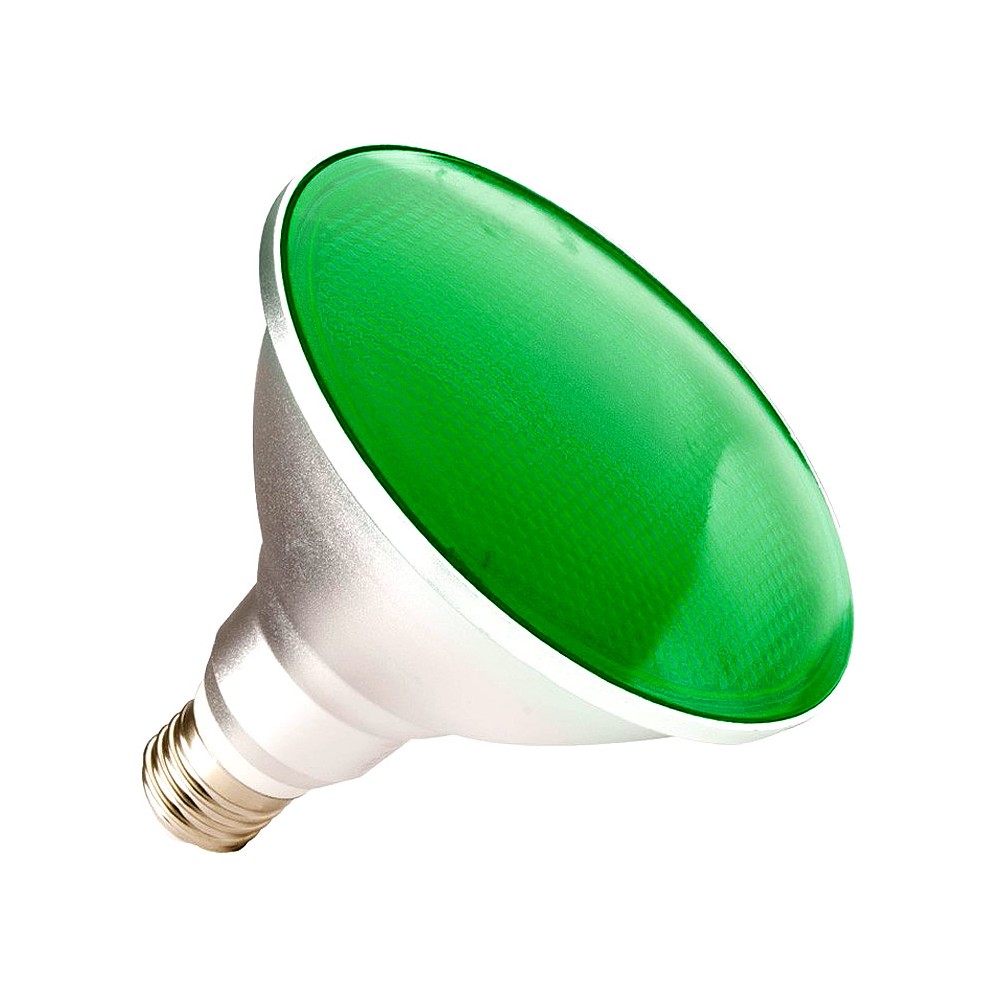 Ampoule LED E27 PAR38 15W IP65 Lumière vert LMPR-273865-15-V E27 Par38 / Par30 / Par56
