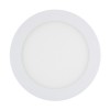 Dalle LED Ronde Extra-Plate 12W Coupe Ø 155 mm, PX-PBD-12R , Dalle LED ronde, eclairage boutique,