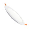 Dalle LED Ronde Extra Plate 15W Coupe Ø 185 mm, PX-PBD-15R,  Plafonnier LED Encastrable Rond