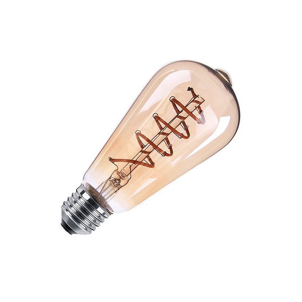 Ampoule LED E27 Dimmable Filament Gold Tear ST64 4W B-REG-FIL-GTR-ST64-4 Ampoule Design