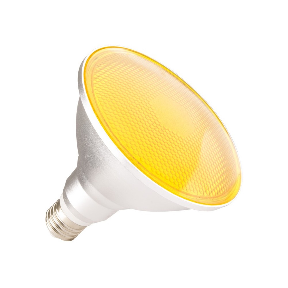 Ampoule LED E27 PAR38 15W IP65 Lumière Orange LMPR-273865-15-N E27 Par38 / Par30 / Par56