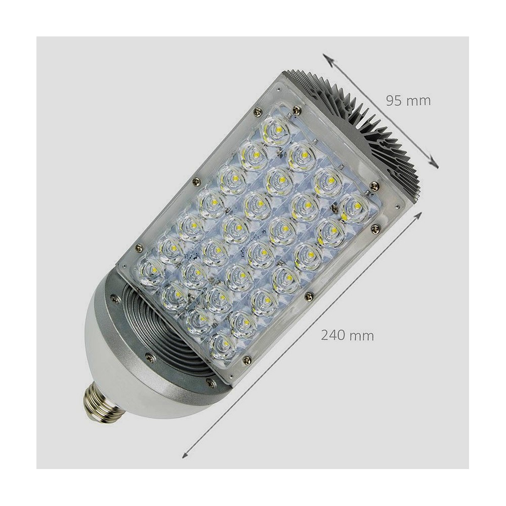 Lampe LED Éclairage Public E27 28W SJ-LD-28W-01 Ampoule LED E27,eclairage de rue,