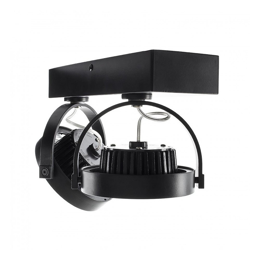 Spot LED Orientable 10W NUOBESTY - Aluminium, Rotatable 360°, Pour Plafond Ou Mur, Lumière Chaude Ou Froide