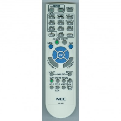Telecommande NEC UM351W ME331X ME401W Réf : 7N901053 Télécommandes NEC