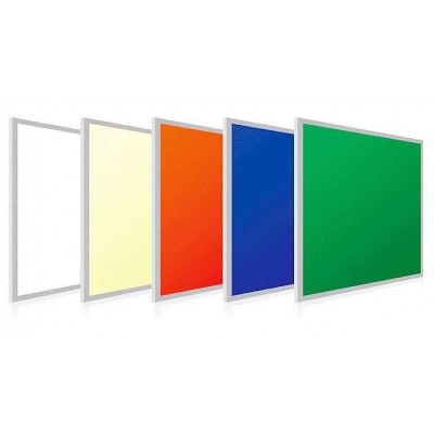 Panneau led couleur, Télécommande,PNL-TSEL-6060-40-RGB,Panneau LED Slim Dimmable RGBWW 60x60cm 36W 3600lm
