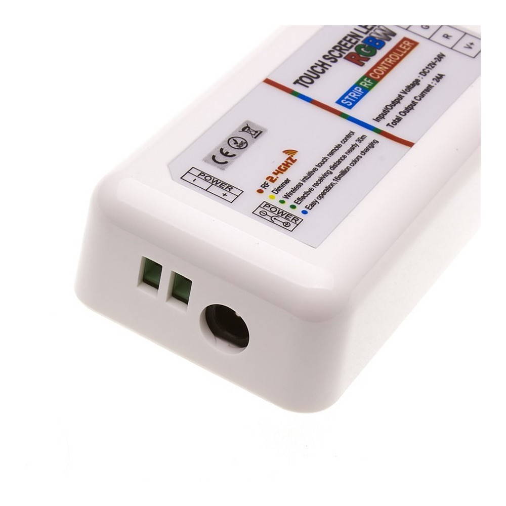 Mini Contrôleur De Couleur Simple Blanc LED Avec 11 Touches RF Télécommande, DC