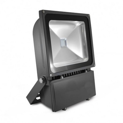 Projecteur Exterieur LED Gris 100W RGB . 
Projecteur LED couleur 100W
vision-el . vision el