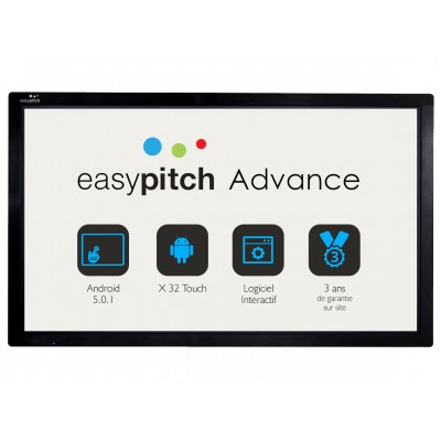 Ecran tactile EASYPITCH interactif 65'' 4K Advance . LE-65PH74 (4K) . LE-65PC53 (4K)PRO . LE-75PC53 (4K)