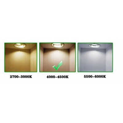 Projecteur LED Orientable carre 48W CCT LIFUD, projecteur led carré, projecteur plafond,