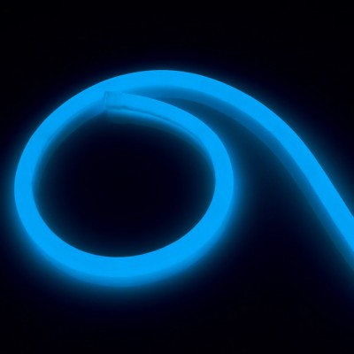 Néon LED Flexible 360 Rond , bobine led, bleu led ,