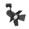 Spot LED New d'Angelo 30W Noir CCT LIFUD Cinéma pour Rail Triphasé,FC-MGC-B-30W-CCT-CNM,projecteur cinema,