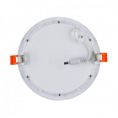 Dalle LED Ronde Extra-Plate 18W LIFUD Coupe Ø205mm,eclairage boutique, plafonnier led rond ,PX-PBD-6R-18-LFD