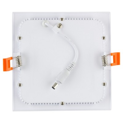 Dalle LED Carrée Extra Plate 18W Coupe 205x205 mm,PX-PBD-18S,dalle led carré blanche 18W