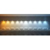 Downlight LED SAMSUNG New Aero Slim Carré 120lm/W 30W Microprismatique (URG17) LIFUD Noir Coupe 210x210mm,