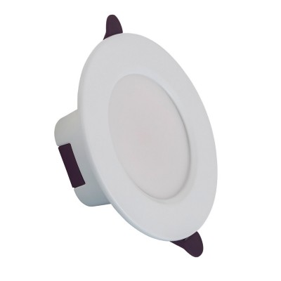 Downlight LED rond Waterproof 8W , DWNL-EXTR-65-8 ,
Plafonniers LED Encastrable Rond Waterproof , éclairage salle de bain,