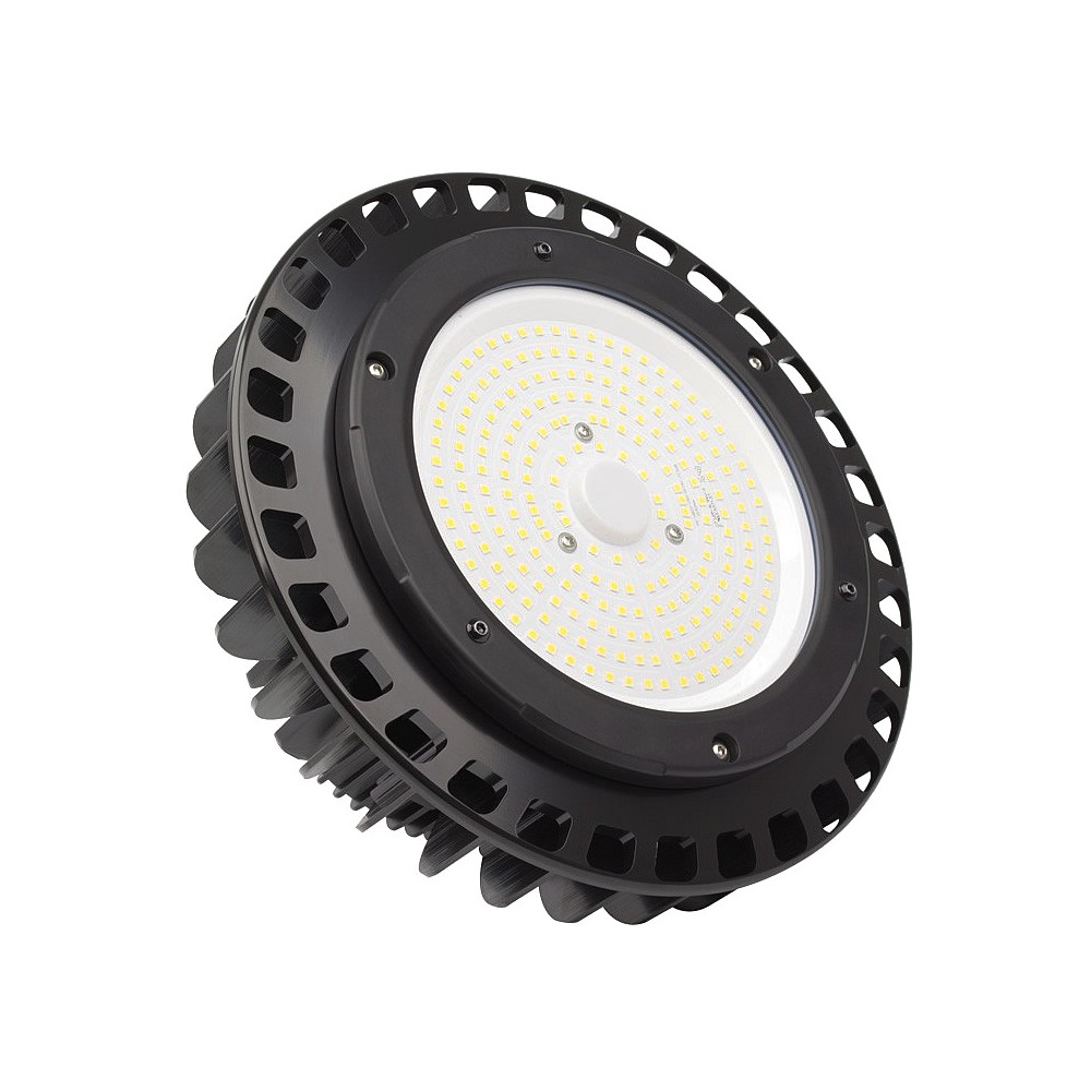 Cloche LED UFO Philips 150W HE à 135LM / W Mean Well Dimmable UFO-P130-MWR-150W Cloche LED Philips - UFO - Driverless