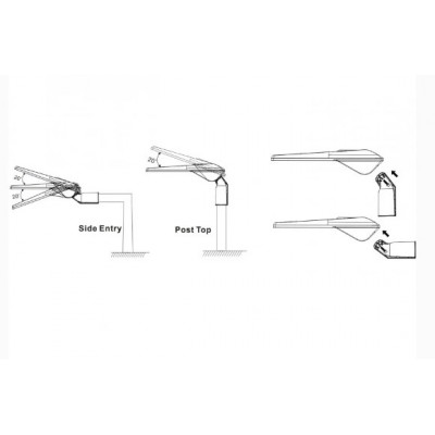 eclairage public , eclairage de rue, ,lampadaire led 100w,lampadaire rue, eclairage extérieur IP66,IP65,IK10,IK09,IK08,