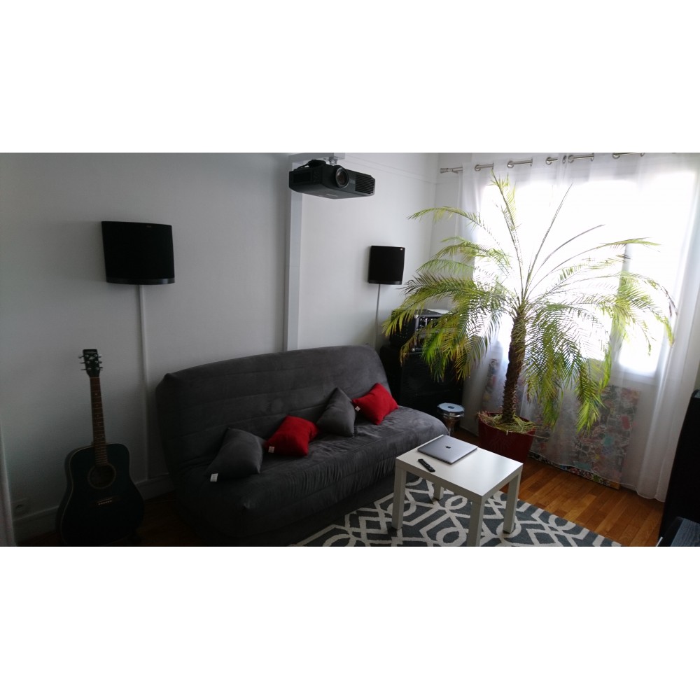 Support Vidéoprojecteur Plafond – Rotation 360°, Hauteur Réglable, Filetage 1/4″, Compatible La Plupart Des Projecteurs