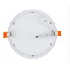 Dalle LED Ronde 12W SwitchCCT,Coupe Ø 155mm,dimmable,plafonnier rond dimmable,dalle dimmable,