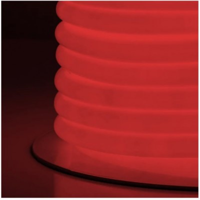 Bobine Néon LED Flexible 360º Rond Dimmable,  bobine led, bobine flexible Rouge ,bobine neon dimmable,guirlande led,Néon RGB