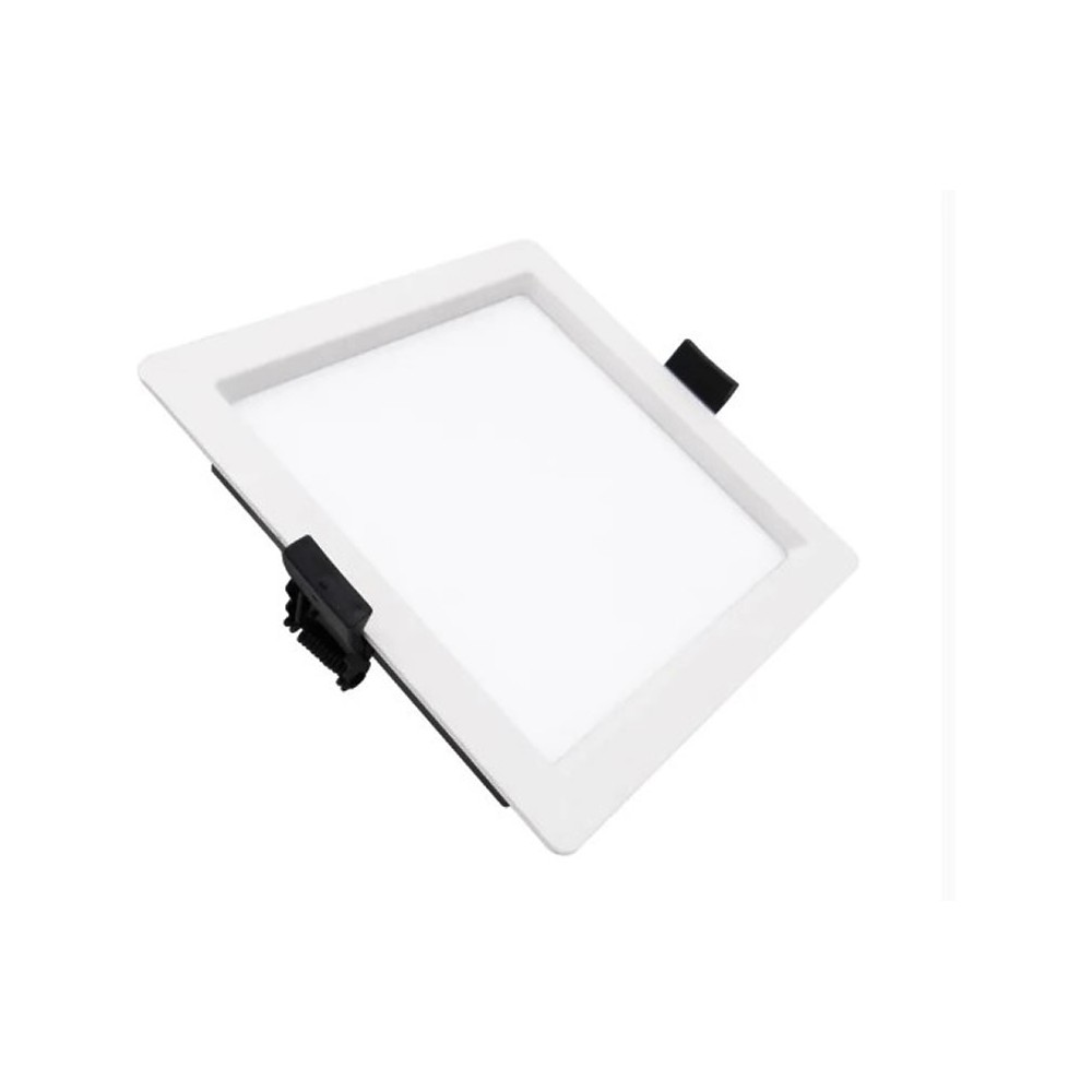 Dalle LED Carrée 24W Dimmable Dim To Warm Coupe 135x135 mm