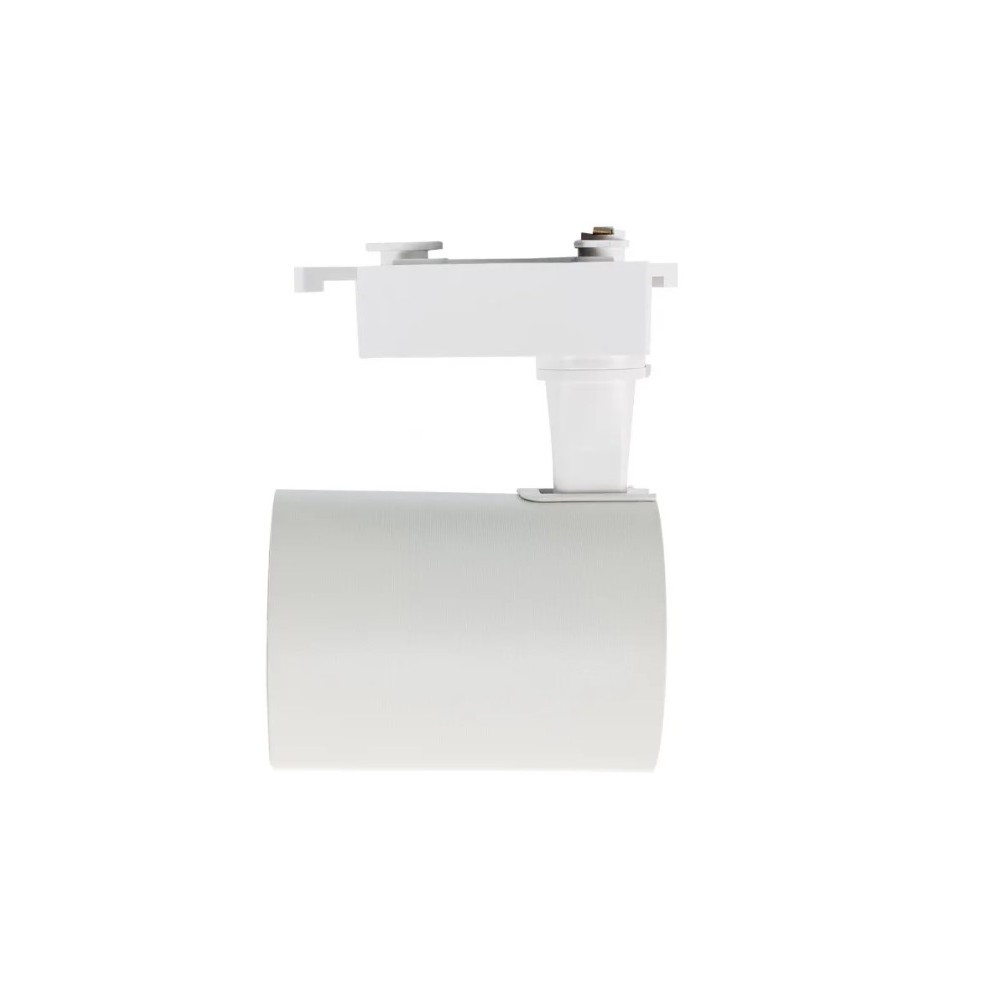 Spot LED KING Pour Rail Monophasé, Projecteur Blanc Orientable, Raccord