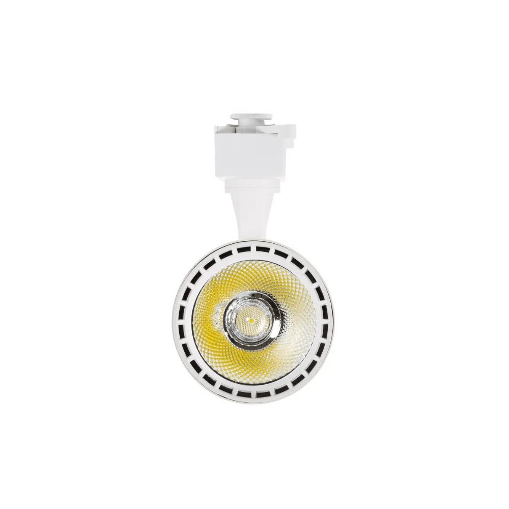 Rail Monophasé Blanc 2m Pour Spots LED - Éclairage Moderne Intérieur Silamp