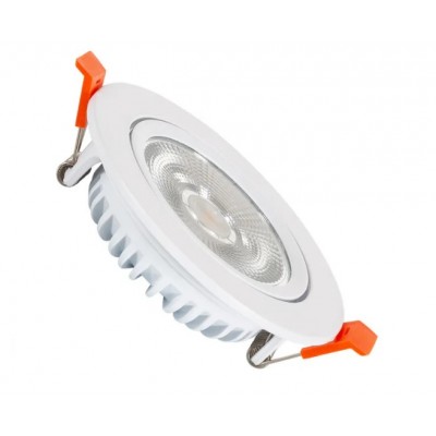 Spot LED Downlight , spot led orientable, downlight rond orientable , eclairage plafond ,