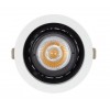 Spot LED Downlight COB Rond Orientable 360º (UGR19) High Lumen Expert Color No Flicker CRI90 18W Coupe Ø 115mm