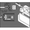 Réglette Étanche pour deux Tubes LED de 150 cm de LEDVANCE , réglette étanche vide 1500 2 tubes ,  reglette vide deux tube ,