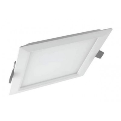 Ledvance plafonnier, plafonnier carré 18W, 4058075079359 , coupe 210x210 ,  dalle led 18W 210x210,