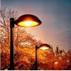 lampadaire de rue , éclairage public ,
