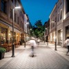 Luminaire LED 80W Solaire, lampadaire solaire, éclairage public solaire , éclairage de rue ,