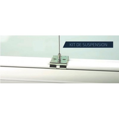 Kit de Suspension Barre Linéaire LED Trunking 60W, KT-BRR-TRNK-60