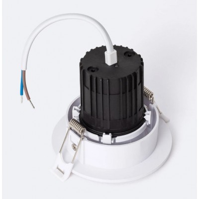 Downlight Rond Inclinable LED 9 W Coupe Ø 75 mm ,