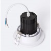 Downlight Rond Inclinable LED 9 W Coupe Ø 75 mm ,