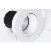 Downlight Rond Inclinable LED 9 W Coupe Ø 75 mm ,