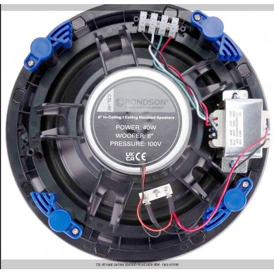 enceinte encastrable plafond , haut parleur encastrable plafond , CSL-40 , Ean13: 3701567912740