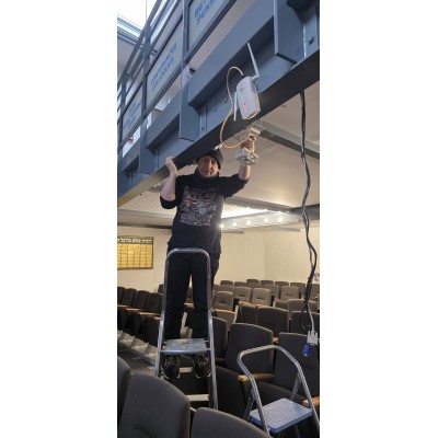 Installation audio visuel et vidéoprojecteur lieux de cultes , synagogue , chapelle , église , audiovisuel ,