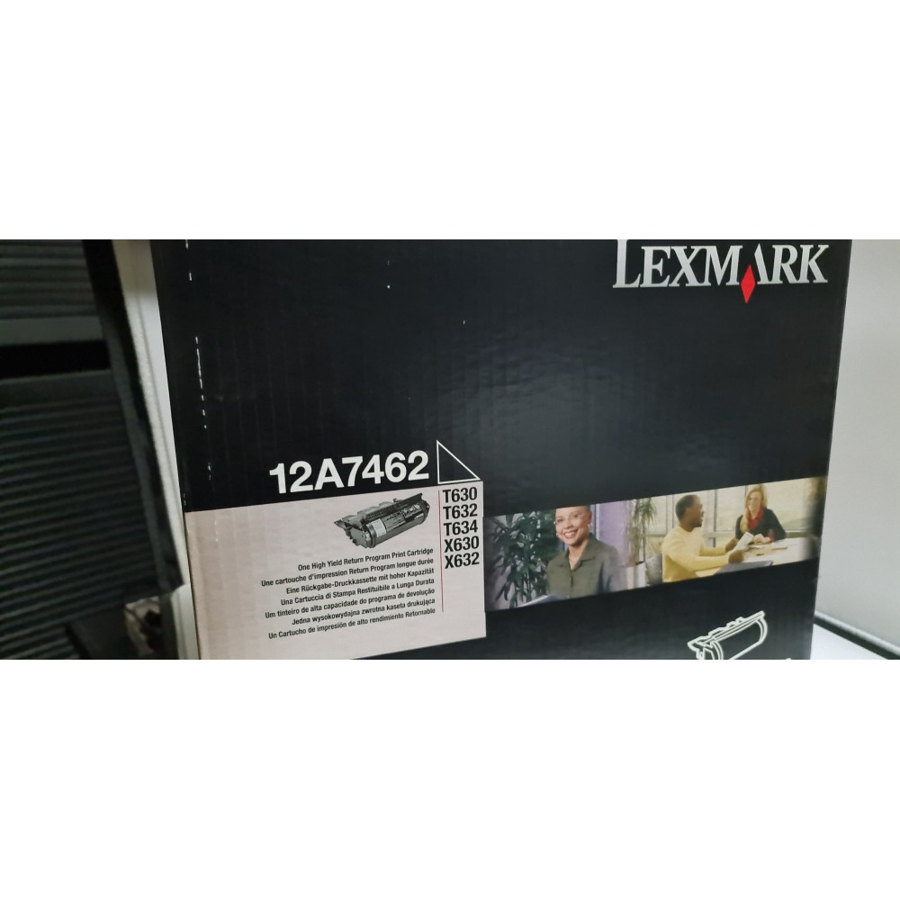 Toner Lexmark 12A7462 BK imprimantes T630 T632 T634 X630 X632, montreuil ,