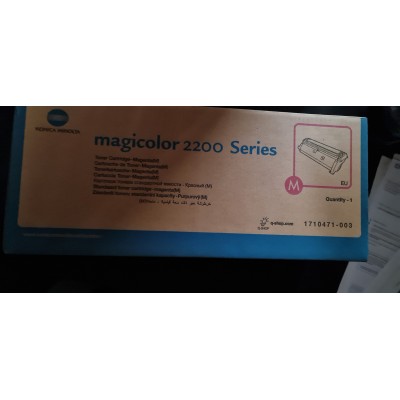 Toner Magenta KONICA MINOLTA 2200 , consommable imprimante laser , 1710471-003 , montreuil ,