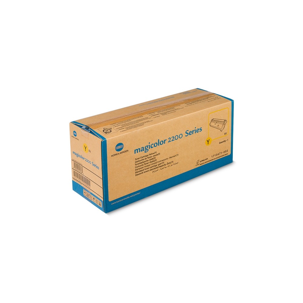 consommable imprimante laser à Montreuil , 1710471-003 , montreuil , 
Toner Jaune KONICA MINOLTA 2200 à Montreuil ,
