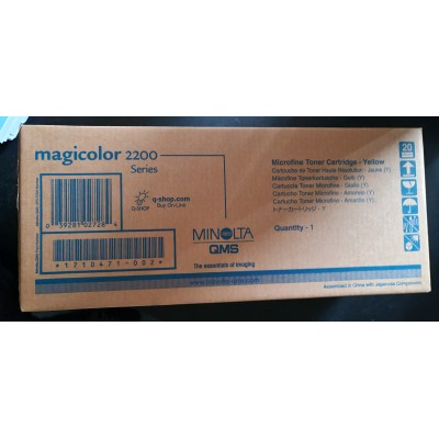 consommable imprimante laser à Montreuil , 1710471-003 , montreuil , 
Toner Jaune KONICA MINOLTA 2200 à Montreuil ,