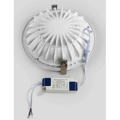 Downlight LED 24W Rond , dimension de coupe Ø200 mm , 
dalle led 24W , eclairage plafond ,