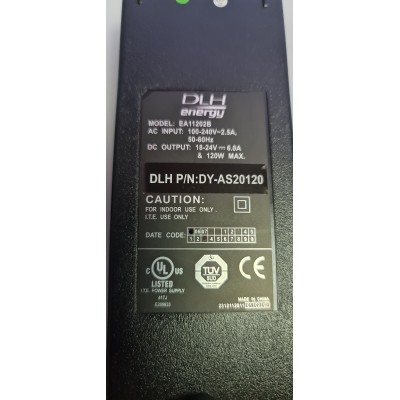 Alimentation secteur 6A/20V 120W pour PC portables PANASONIC - LENOVO , DLH DY-AS20120-C