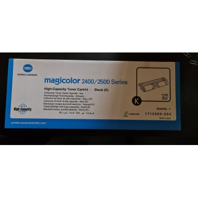 Toner Noire KONICA MINOLTA 2400 2500 , 1710471-004 , toner laser montreuil ,