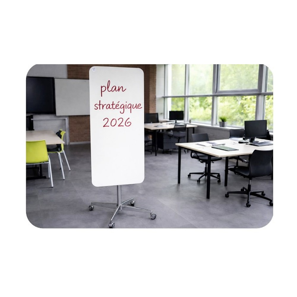 Tableau mobile sur pied à roulettes ,tableau d'écriture sur pied a roulettes