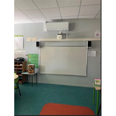 Installation vidéoprojecteur école catholique Montfermeil 93 ,seine saint Denis , écran numérique , installation audiovisuel ,